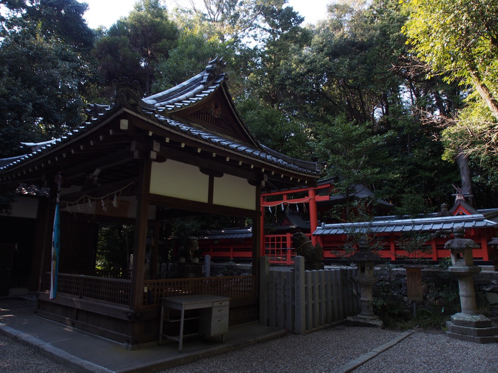 狭岡神社の社殿