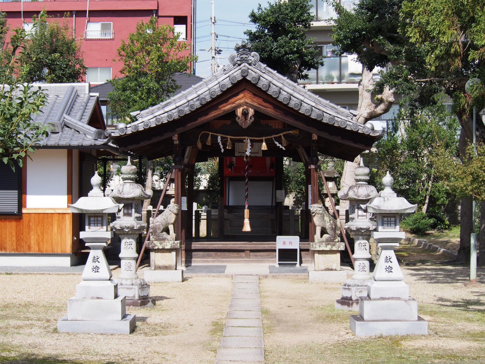 十五社神社の社殿