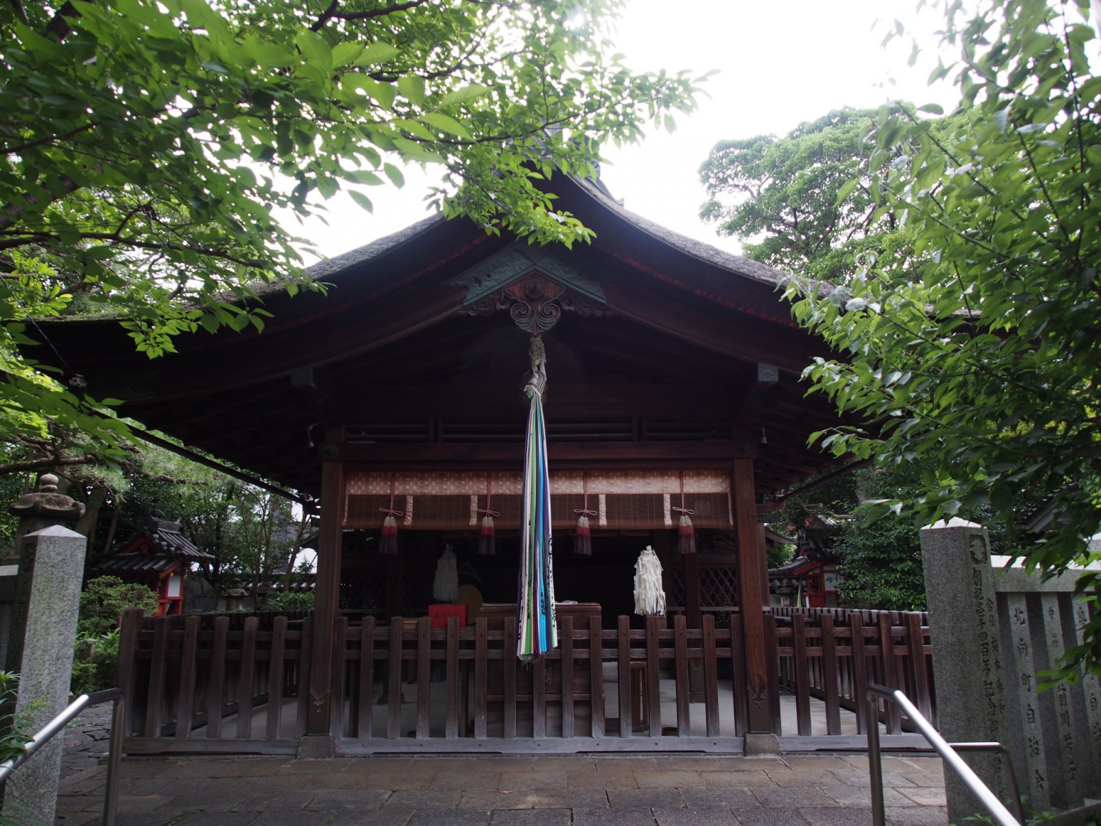 漢国神社の社殿