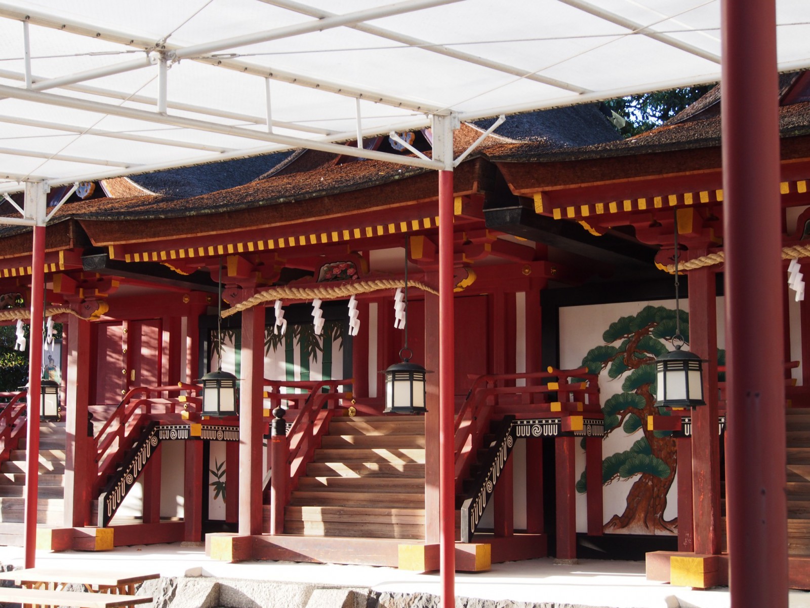 率川神社（奈良）の本殿