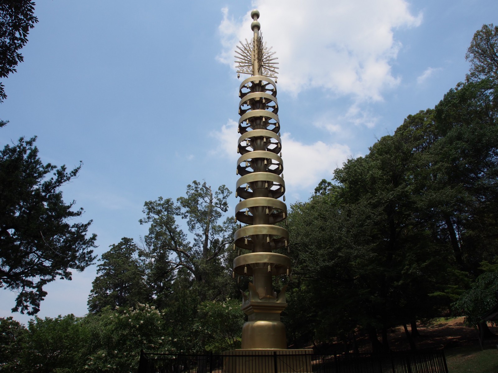 東大寺七重塔の復元相輪