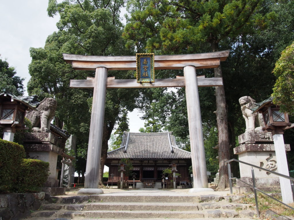大直禰子神社(若宮社)の鳥居
