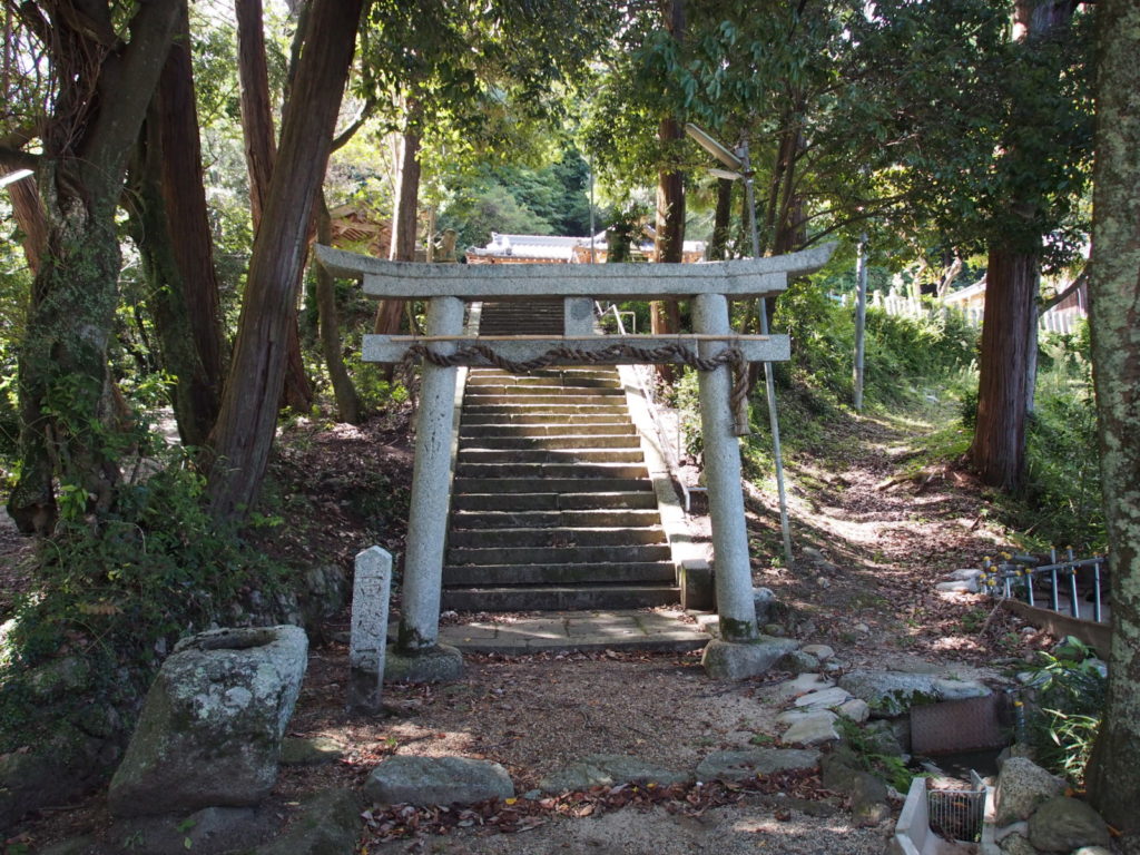 駒形大重神社の参道