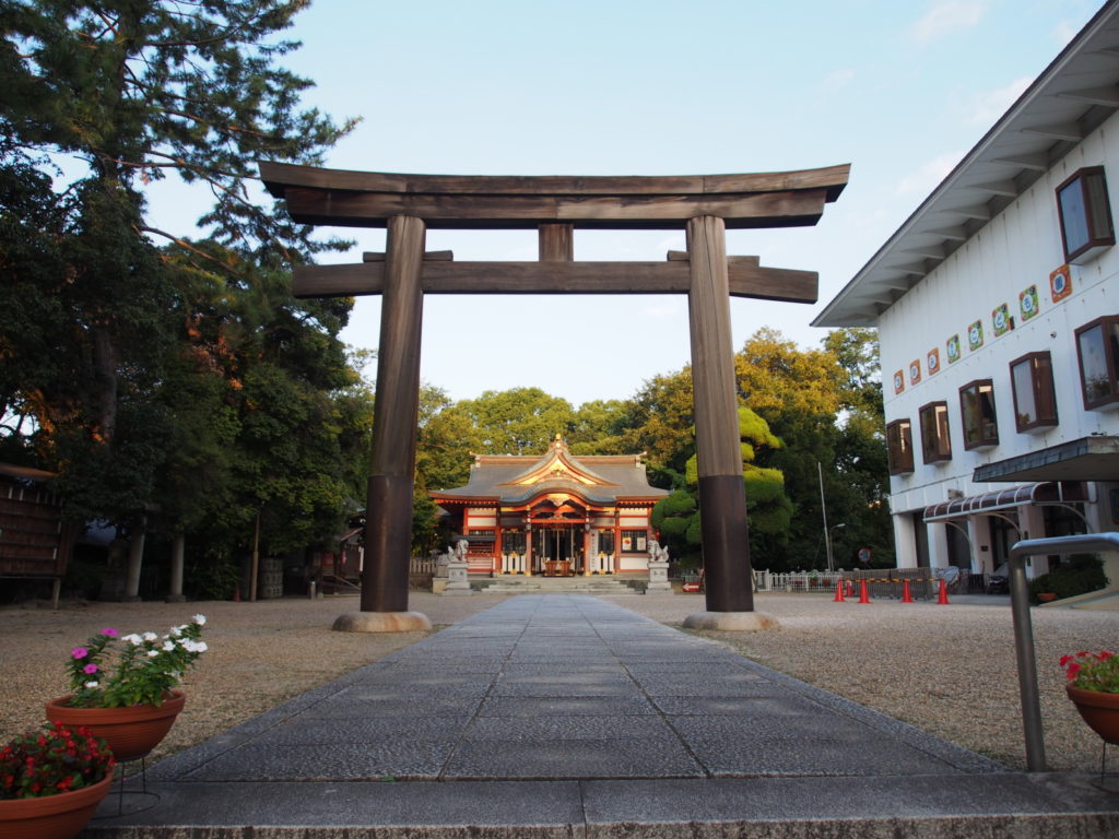 石園座多久虫玉神社の鳥居