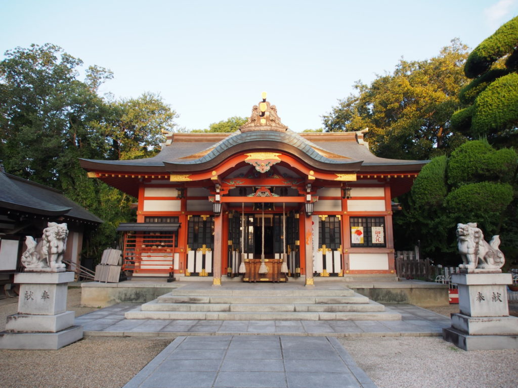 石園座多久虫玉神社の社殿